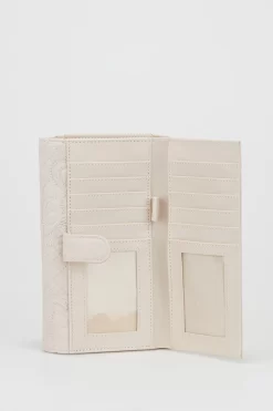 Quilted Stitch Large Wallet -Travel Luggage Shop 3205700 3