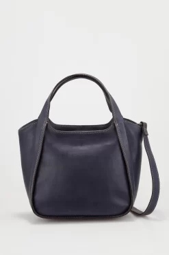 Maya Leather Mini Shopper Bag