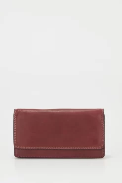 Maya Leather Large Clutch
