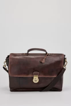 Lachlan Leather Lock Briefcase
