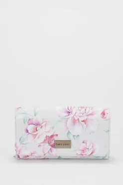 Peony Floral Large Wallet