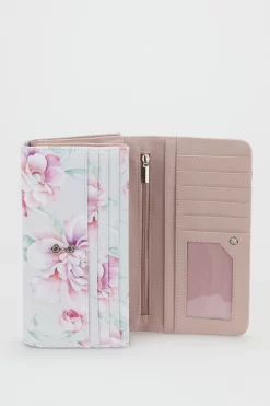 Peony Floral Large Wallet -Travel Luggage Shop 3209897 4