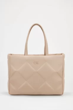 Calvin Klein ReLock Quilt Tote Bag