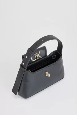 Calvin Klein ReLock Flap Shoulder Bag -Travel Luggage Shop 3210193 3