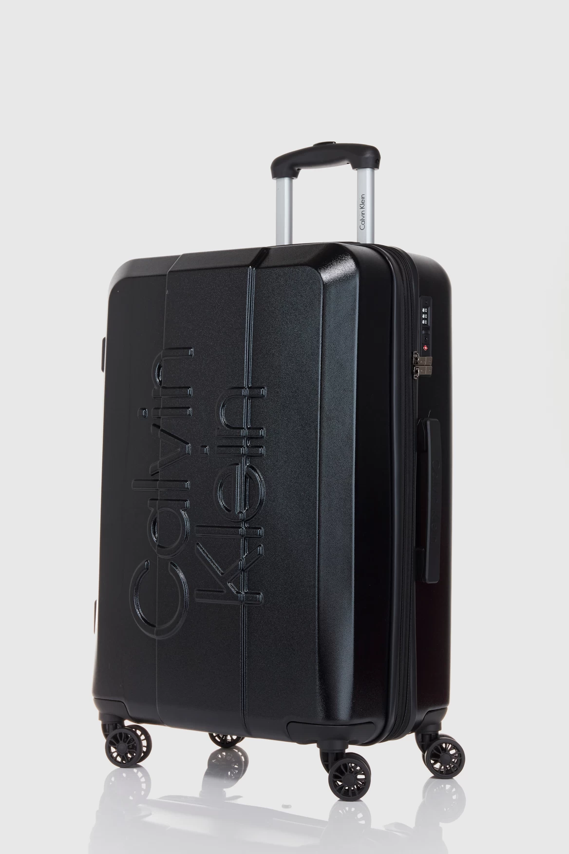 Calvin Klein Overlay 67cm Suitcase 1 Calvin Klein Overlay 67cm Suitcase