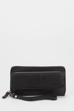 Gwen Leather Wristlet