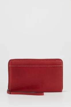 Maya Leather Large Travel Wallet