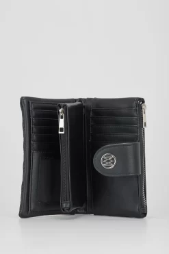 Quilted 2 Compartment Wallet -Travel Luggage Shop 3210456 3