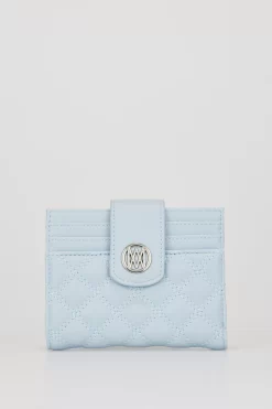 Small Quilted Tab Wallet