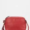 Alba Leather Camera Crossbody Bag