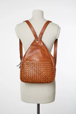 Palma Weave Leather Backpack 7 Palma Weave Leather Backpack -Travel Luggage Shop 3210624 4