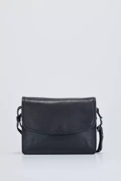 Gwen Leather Stitch Flapover Bag