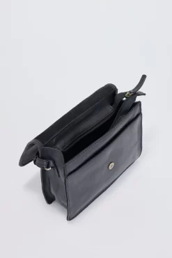 Gwen Leather Stitch Flapover Bag -Travel Luggage Shop 3210632 3