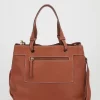 Sloane Leather Shopper Bag