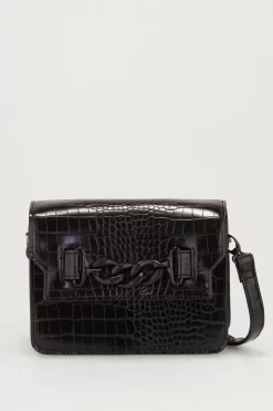 Crossbody Bag With Chain Detail