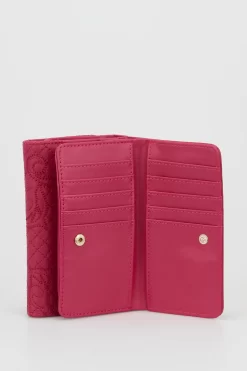 Quilted Stitch Medium Wallet -Travel Luggage Shop 3211431 3