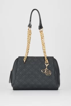 Quilted Small Tote Bag