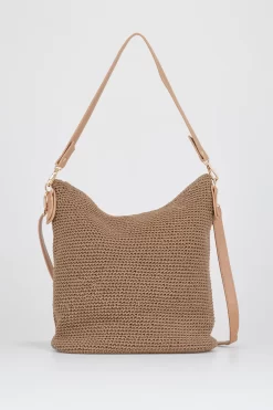 Rayon Crochet Bucket Bag