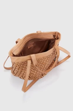 Zurra Leather Tote Bag -Travel Luggage Shop 3211649 3