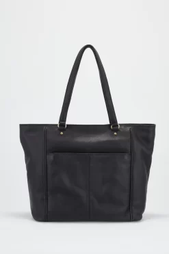Eli Leather Tote Bag