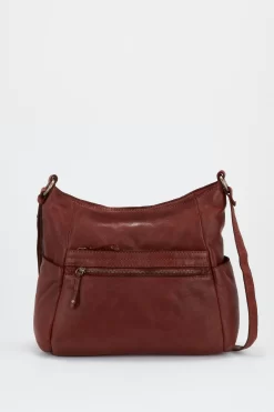 Ana Leather Large Crossbody Bag