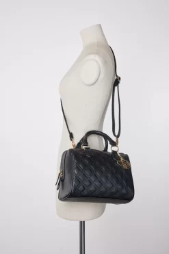 Quilted Small Barrel Bag -Travel Luggage Shop 3211807 4