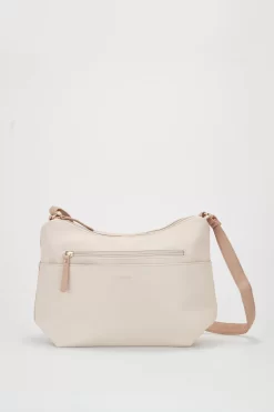 Two Tone Large Crossbody Bag